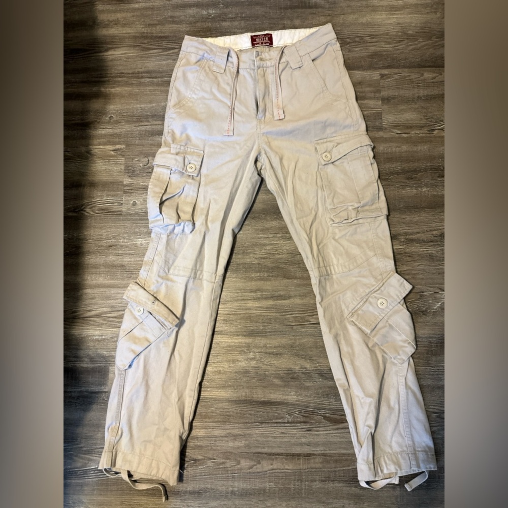 Match Men's Light Tan Cargo Pants